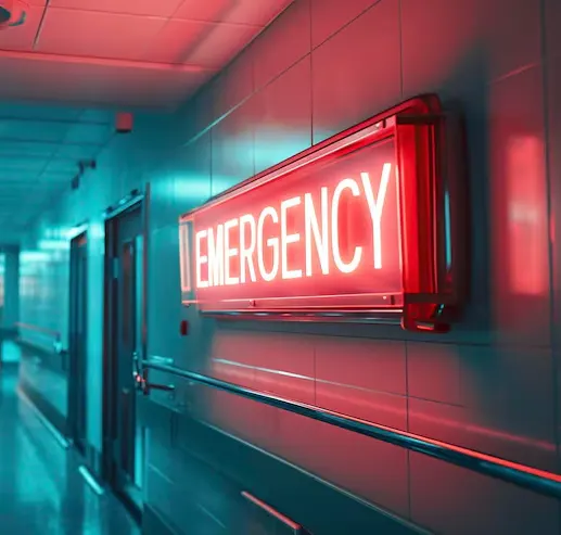 Emergency care team at Deepak Life Sciences Hospital